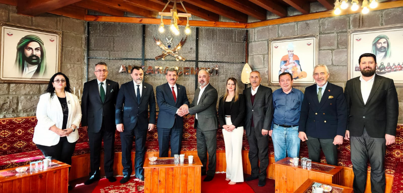 TÜRKİYE İTTİFAKI PARTİSİNDEN ANKARA CEMEVLERİNE ZİYARET